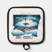 Crater Lake National Park Souvenir Gift Pannenlap (Voorkant)