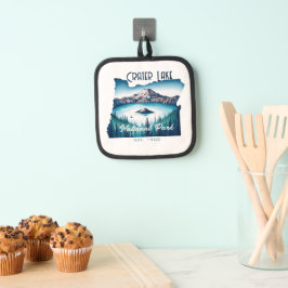 Crater Lake National Park Souvenir Gift Pannenlap
