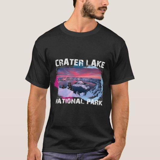 Crater Lake National Park T-shirt design (Voorkant)