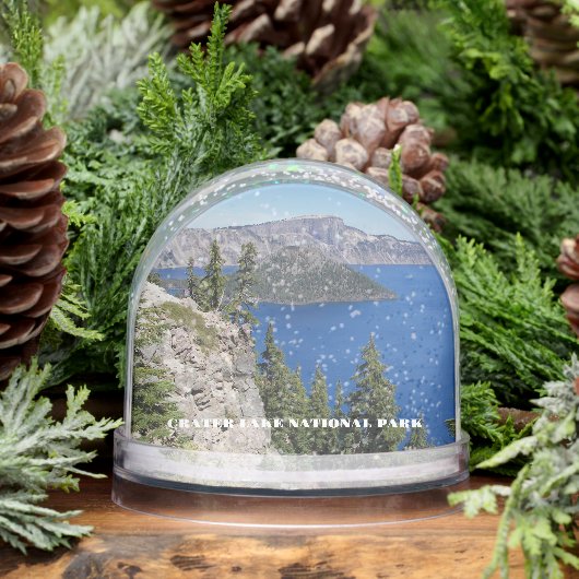 Crater Lake National Park Travel Photo Sneeuwbol (Winter)