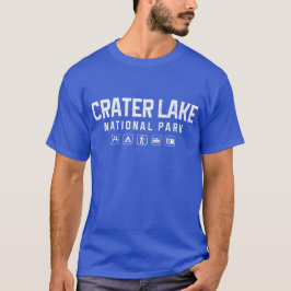 Crater Lake National Park Tshirt (donker)