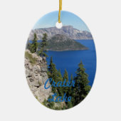 Crater Lake National Park Vakantie Keramisch Ornament (Voorkant)