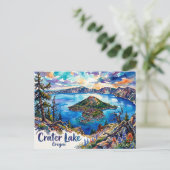 Crater Lake National Park VS Briefkaart (Staand voorkant)