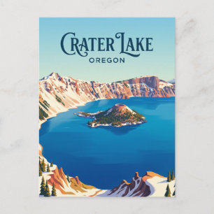 Crater Lake National Park VS Briefkaart