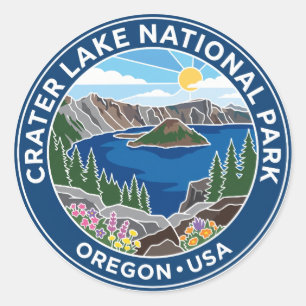 Crater Lake National Park VS Ronde Sticker
