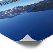 Crater Lake National Park Wizard Island Poster (Hoek)