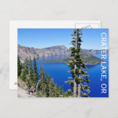 Crater Lake, Oregon Briefkaart (Voorkant / Achterkant)