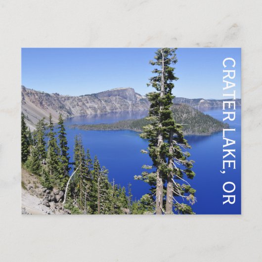 Crater Lake, Oregon Briefkaart (Voorkant)
