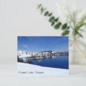 Crater Lake, Oregon Briefkaart (Staand voorkant)