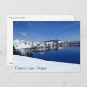 Crater Lake, Oregon Briefkaart (Voorkant / Achterkant)