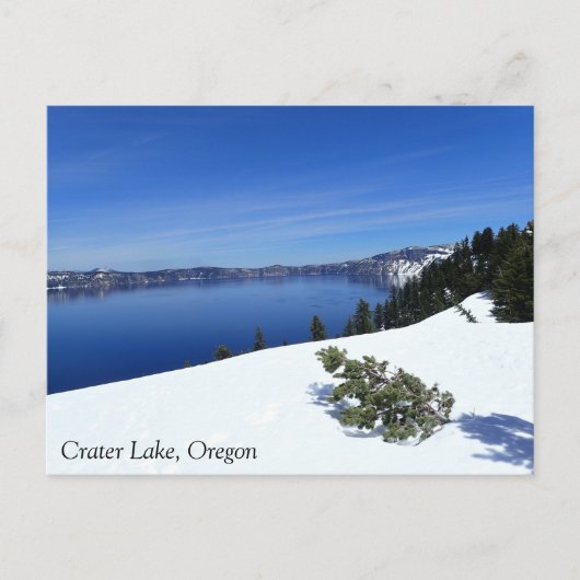 Crater Lake, Oregon Briefkaart (Voorkant)