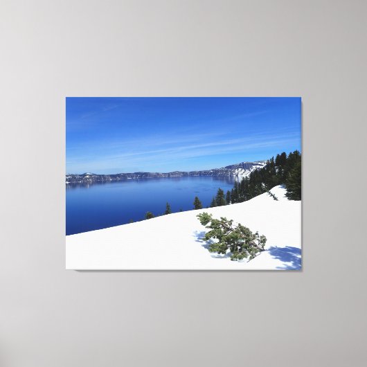 Crater Lake, Oregon Canvas Afdruk (Voorkant)