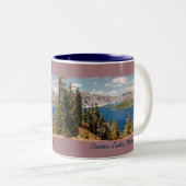 Crater Lake Oregon Coffee Mok (Voorkant rechts)