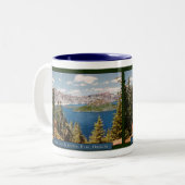 Crater Lake Oregon Coffee Mok (Voorkant links)
