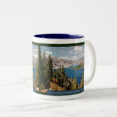 Crater Lake Oregon Coffee Mok (Voorkant rechts)