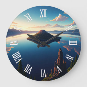 Crater Lake Oregon Grote Klok