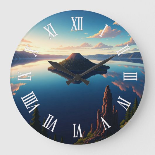 Crater Lake Oregon Grote Klok (Voorkant)