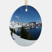 Crater Lake, Oregon Keramisch Ornament (Rechts)