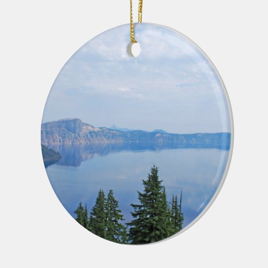 Crater Lake Oregon Keramisch Ornament (Links)