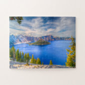 Crater Lake Oregon Legpuzzel (Horizontaal)