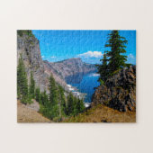 Crater Lake Oregon. Legpuzzel (Horizontaal)