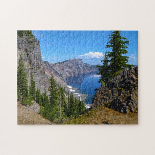 Crater Lake Oregon. Legpuzzel (Horizontaal)