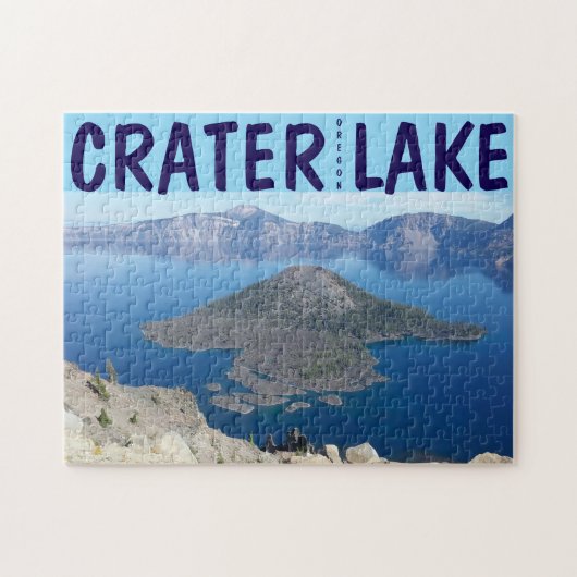 Crater Lake Oregon Legpuzzel (Horizontaal)