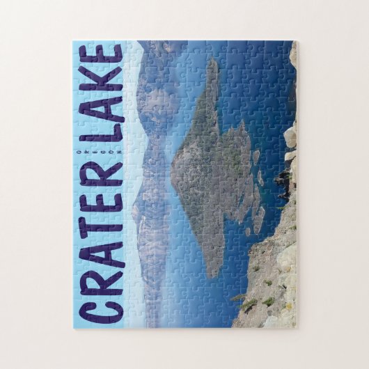 Crater Lake Oregon Legpuzzel (Verticaal)