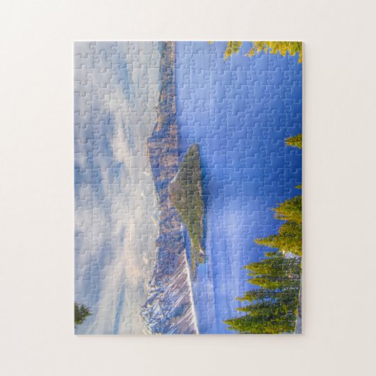 Crater Lake Oregon. Legpuzzel (Verticaal)