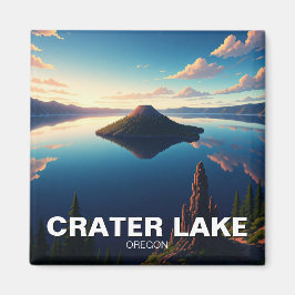 Crater Lake Oregon Magneet