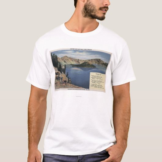 Crater Lake, Oregon - Observatie T-shirt (Voorkant)