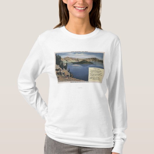 Crater Lake, Oregon - Observatie T-shirt (Voorkant)