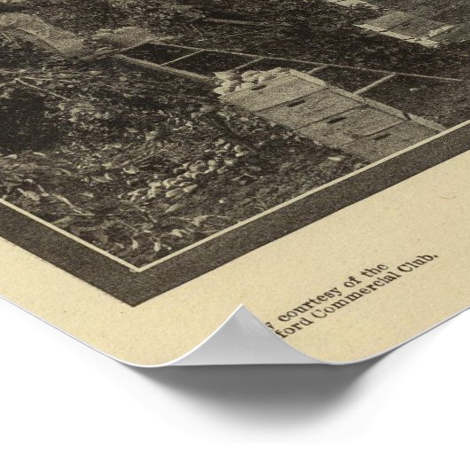 Crater Lake Oregon Orchard scene Poster (Hoek)