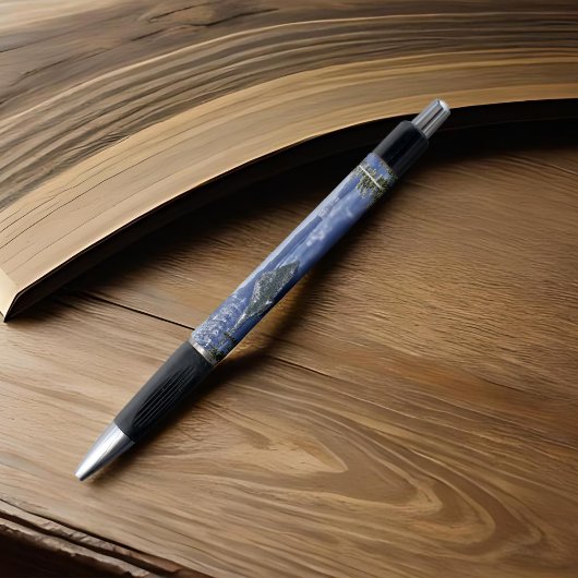 Crater Lake Oregon Panorama foto blauw landschap Pen