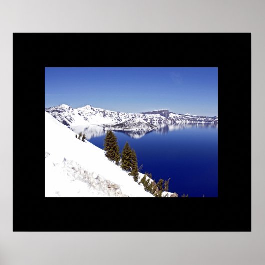 Crater Lake Oregon Poster (Voorkant)