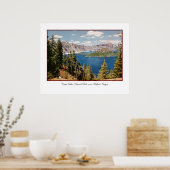 Crater Lake Oregon Poster (Keuken)