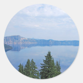 Crater Lake Oregon Ronde Sticker