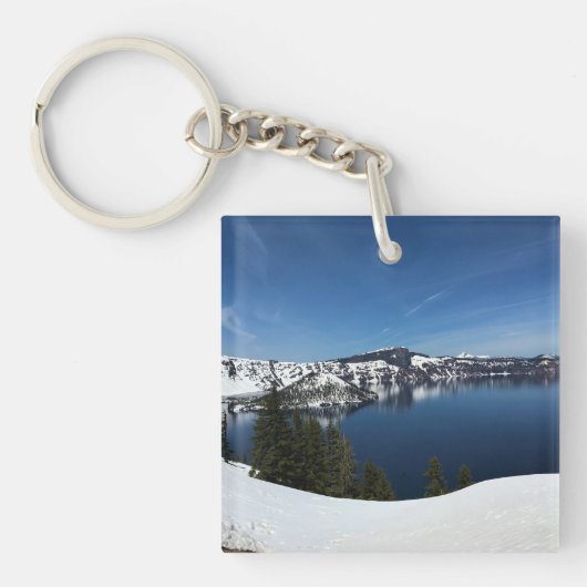 Crater Lake, Oregon Sleutelhanger (voorkant)