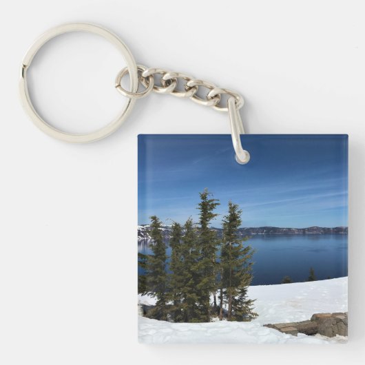 Crater Lake, Oregon Sleutelhanger (voorkant)