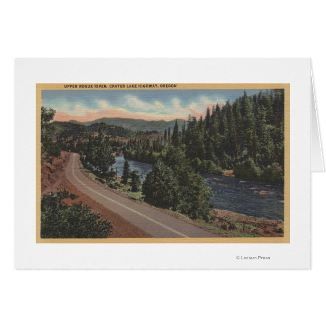Crater Lake, Oregon - Upper Rogue (Voorkant Horizontaal)