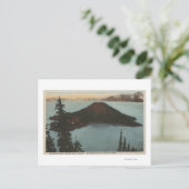 Crater Lake, Oregon - Wizard Island Uitzicht #1 Briefkaart (Staand voorkant)