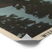 Crater Lake, Oregon - Wizard Island Uitzicht #1 Poster (Hoek)