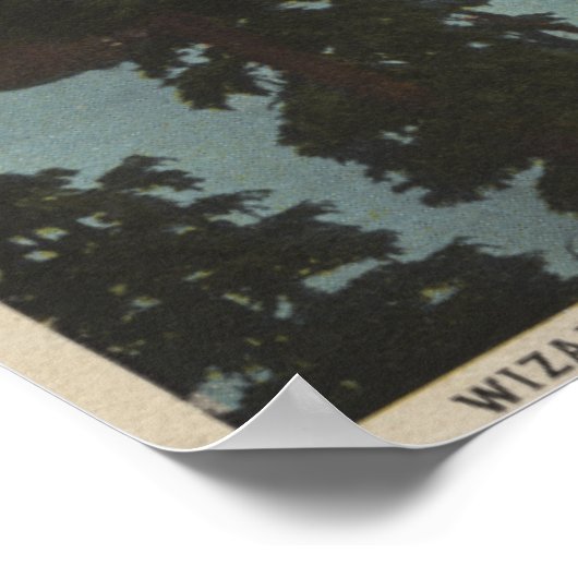 Crater Lake, Oregon - Wizard Island Uitzicht #1 Poster (Hoek)