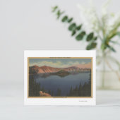 Crater Lake, Oregon - Wizard Island Uitzicht #2 Briefkaart (Staand voorkant)