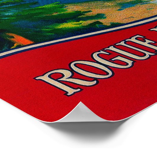 Crater Lake Pear Crate LabelMedford, OF Poster (Hoek)