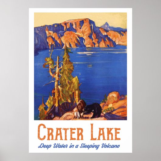 Crater Lake Poster (Voorkant)