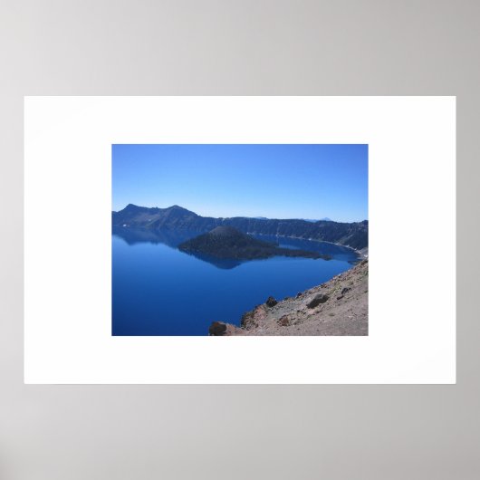 Crater Lake Poster (Voorkant)