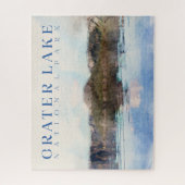 Crater Lake Puzzle, Nationaal Park Legpuzzel (Verticaal)