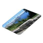 Crater Lake, Rim Village View, Nationaal park, OR Magneet (Linkerzijde)