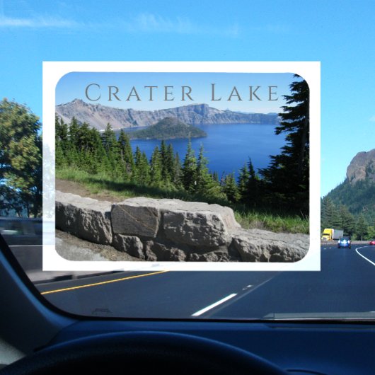 Crater Lake, Rim Village View, Nationaal park, OR Magneet